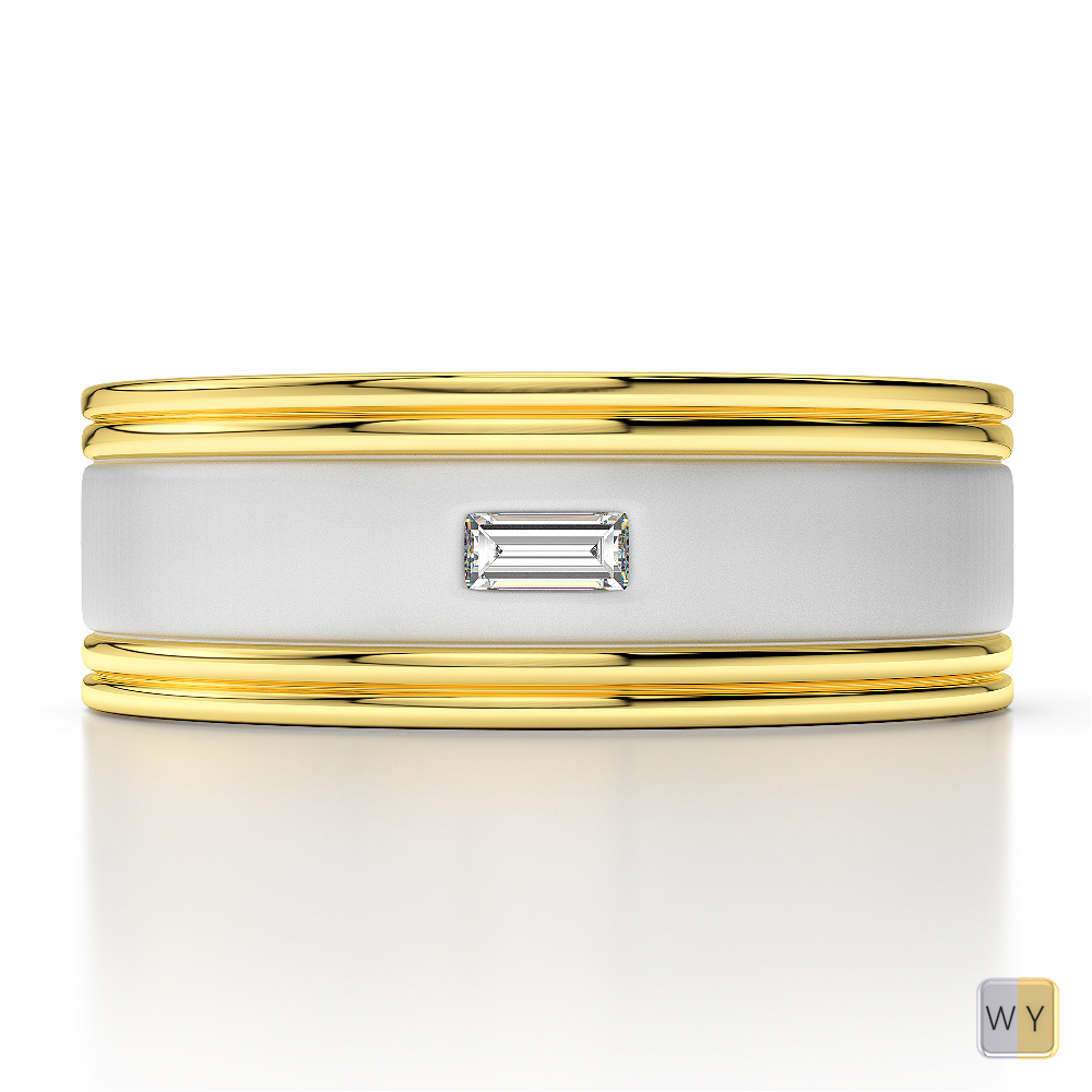 Hidden Diamonds Mens Wedding Band – Wachler Diamonds