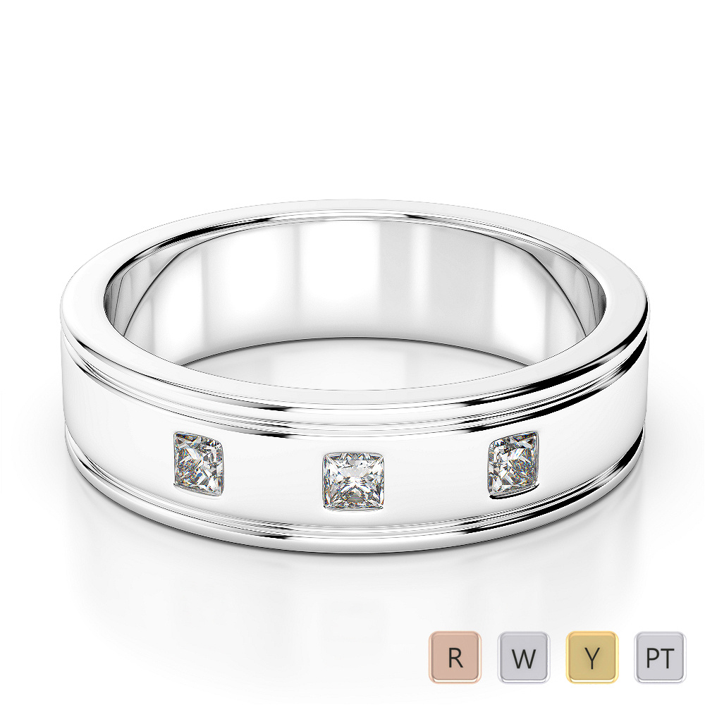 Mens Wedding Rings, Gold, Palladium & Platinum Wedding Bands for Gents UK |  Mappin and Webb