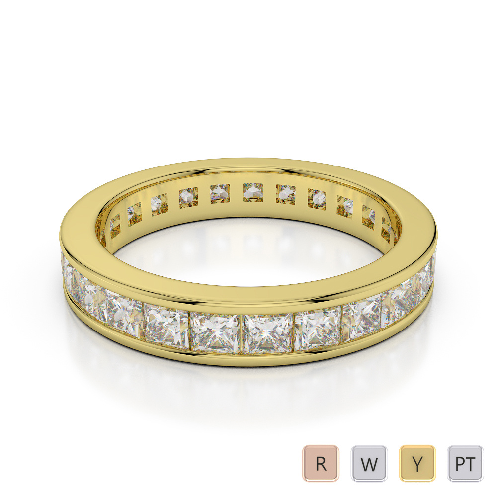 4 MM Channel Set Diamond Full Eternity Ring 0412 4 MM Channel Set Diamond Full Eternity Ring 0412